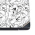 Looney Tunes Looney Squad Black and White Grid Dell Vostro Skin